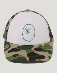 ABC CAMO CRYSTAL STONE MESH CAP LADIES