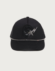 APE HEAD CRYSTAL MESH CAP MENS