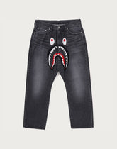 SHARK LOOSE FIT 13 OZ DENIM PANTS MENS