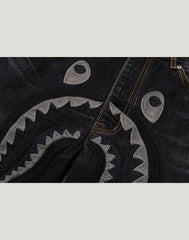 SHARK RELAXED FIT DENIM PANTS MENS