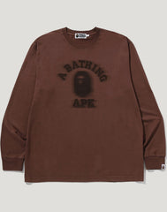 GARMENT DYE COLLEGE RELAXED FIT LS TEE MENS