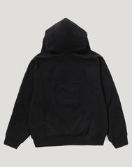 PADDED SHARK CROPPED FIT PULLOVER HOODIE MENS