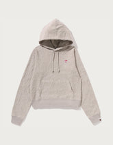 NEON CAMO JACQUARD PULLOVER HOODIE LADIES