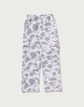COLOR CAMO STRAIGHT SWEAT PANTS LADIES