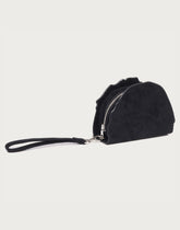 APE HEAD SUEDE EMBOSSED POUCH MENS