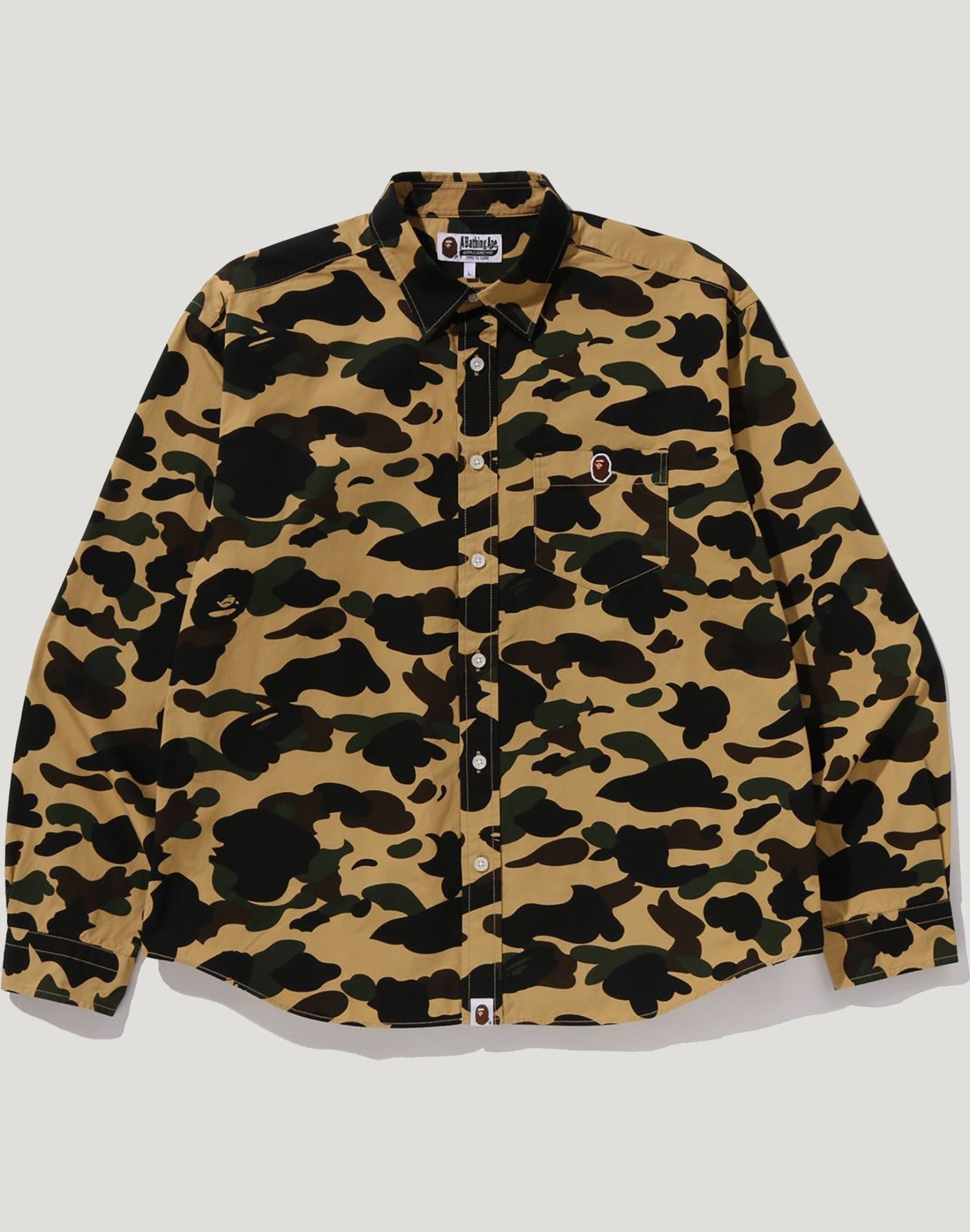 1ST CAMO ONE POINT RELAXED FIT LS SHIRT MENS