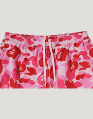 ABC CAMO APE HEAD ONE POINT BEACH SHORTS MENS