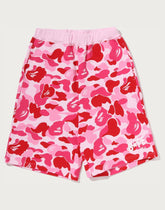 ABC CAMO BAPE STA LOGO SWEAT JORTS LADIES
