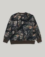 TREE EDGE CAMO COLLEGE RELAXED FIT CREWNECK MENS