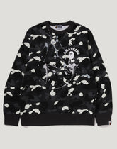 CITY CAMO PAINTING CREWNECK SWEATSHIRT MENS