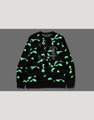 CITY CAMO PAINTING CREWNECK SWEATSHIRT MENS