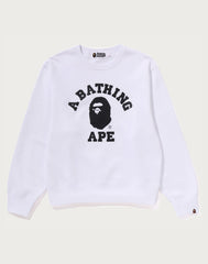 COLLEGE CREWNECK SWEATSHIRT LADIES
