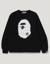 BIG APE HEAD CREWNECK SWEATSHIRT MENS