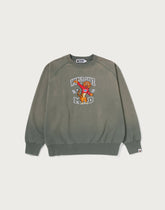 WGM BEAST COLLEGE RELAXED FIT CREWNECK SWEATSHIRT MENS