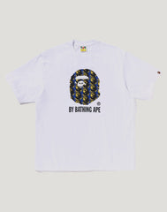 APE HEAD PATTERN BY BATHING APE RELAXED FIT TEE MENS