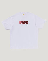 HAND DRAW BAPE LOGO RELAXED FIT TEE MENS
