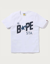 DENIM BAPE STA LOGO TEE LADIES