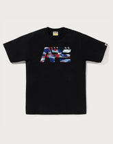 SCREEN CAMO TACTICAL LOGO TEE MENS