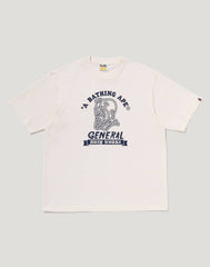 APE GENERAL COLLEGE RELAXED FIT TEE MENS
