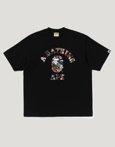 HYBRID CAMO COLLEGE RELAXED FIT TEE MENS