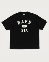 BAPE STA COLLEGE RELAXED FIT TEE #2 MENS