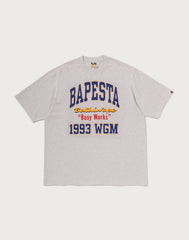 BAPE STA COLLEGE RELAXED FIT TEE #1 MENS