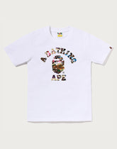 HYBRID CAMO COLLEGE TEE LADIES