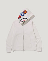 SHARK FULL ZIP HOODIE MENS