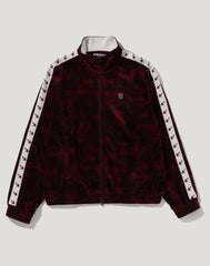 SOLID CAMO VELOUR METAL ONE POINT RELAXED FIT TRACK JACKET MENS