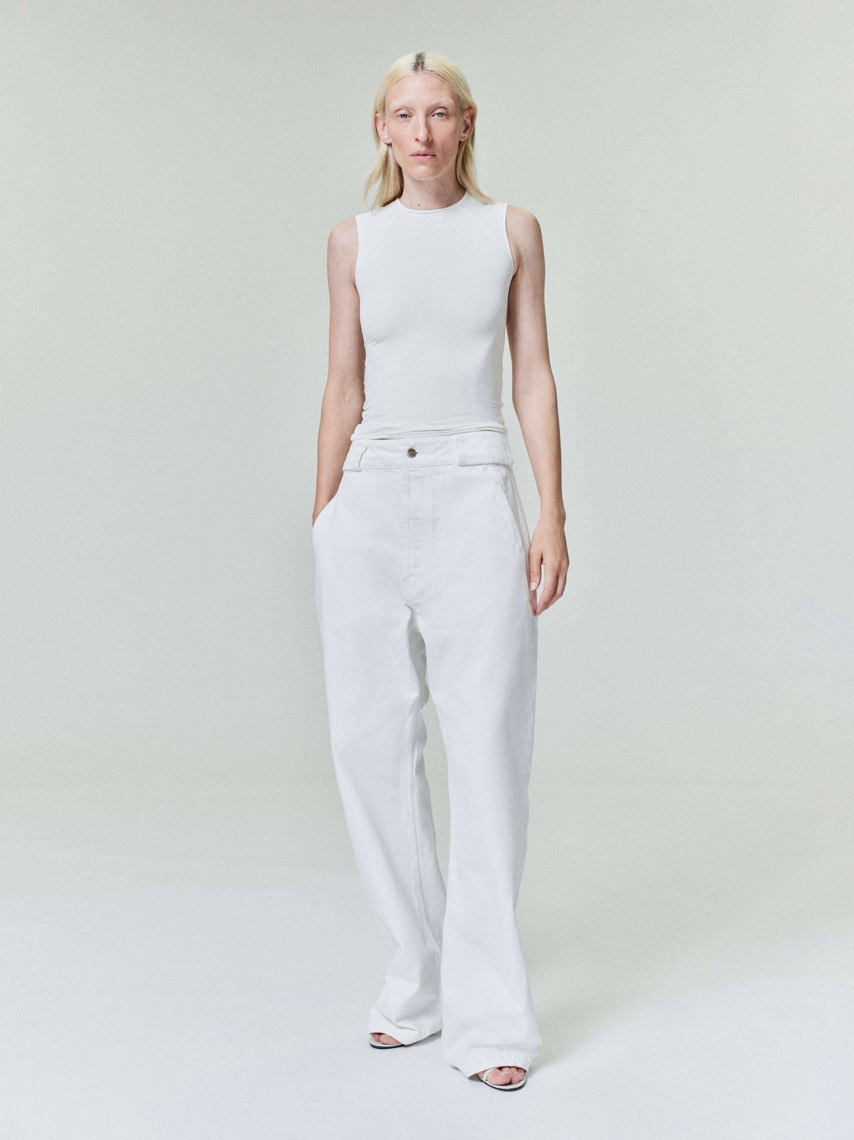 Womens Cotton Twill Utility Pant