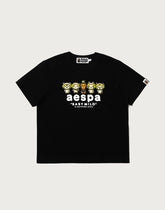 BAPE X AESPA BABY MILO LEMONADE MINI TEE LADIES