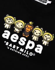 BAPE X AESPA BABY MILO LEMONADE MINI TEE LADIES