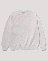 HEAVY WASH BABY MILO RELAXED FIT CREWNECK SWEATSHIRT MENS