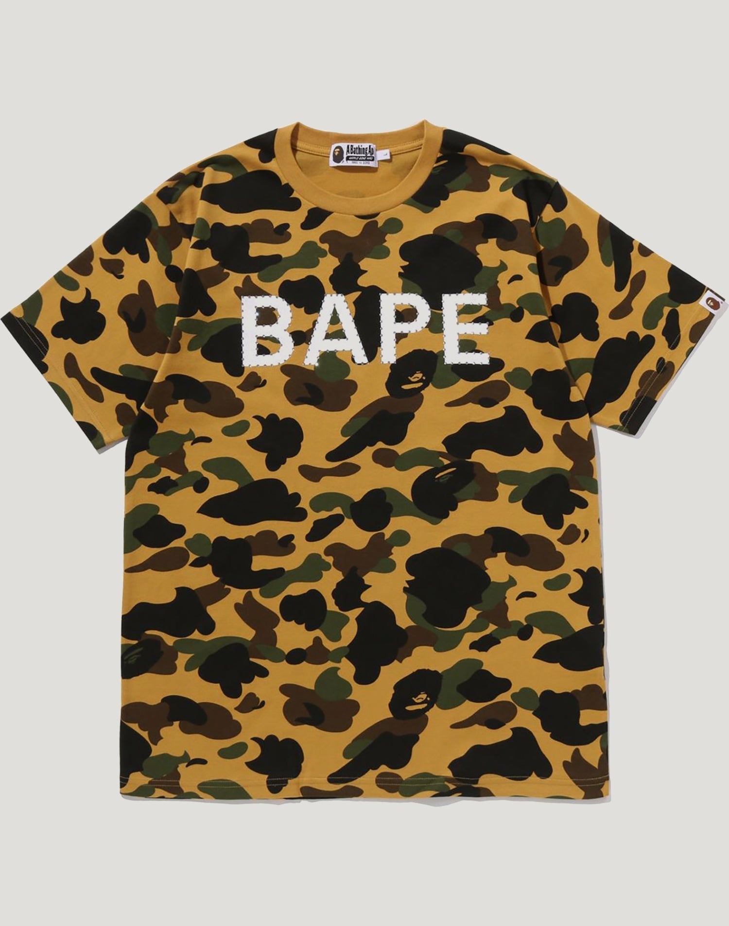 1ST CAMO BAPE RHINESTONE TEE MENS