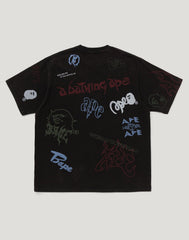 OVERALL PRINT RELAXED FIT TEE MENS