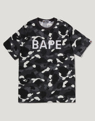CITY CAMO RHINESTONE BAPE LOGO TEE MENS