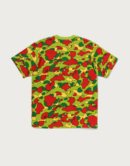 STA CAMO RHINESTONE BAPE LOGO TEE MENS