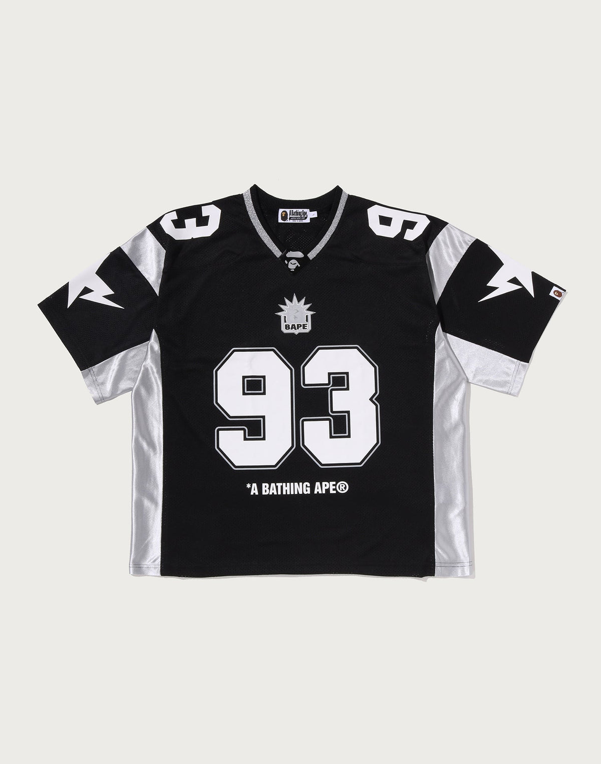 SOLID CAMO JACQUARD MESH CROPPED FIT FOOTBALL JERSEY MENS