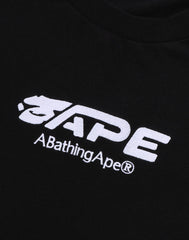 APE FACE LOGO SHRUNK FIT TEE MENS