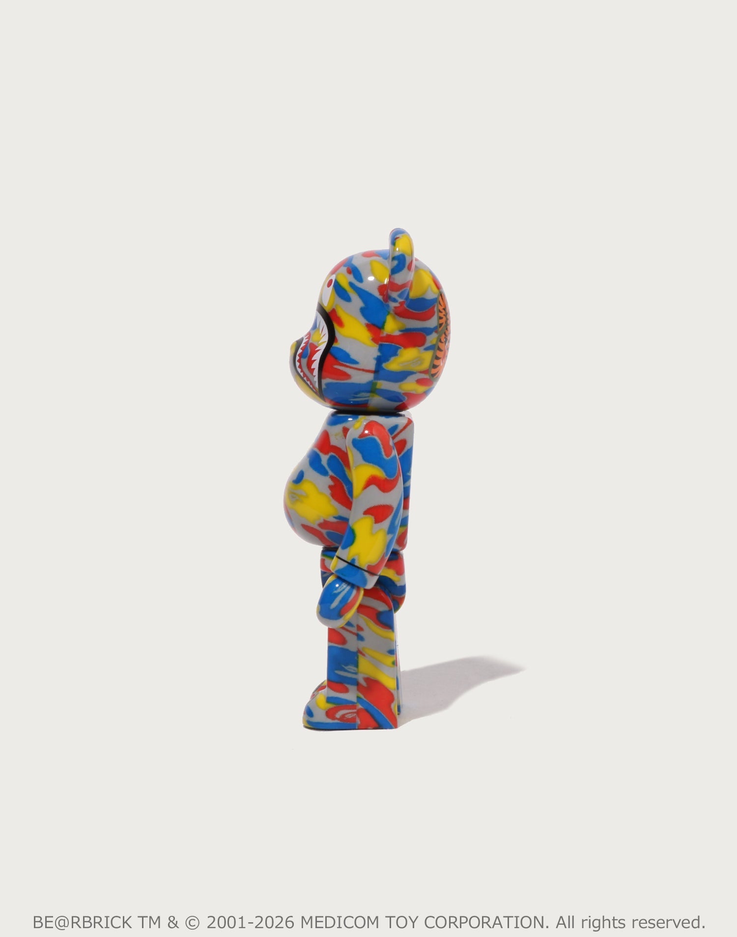BAPE X MEDICOM TOY 30TH ANNIV. SHARK HOODIE BE@RBRICK 100%&400%