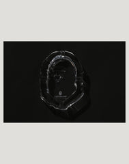 APE HEAD GLASS ASHTRAY