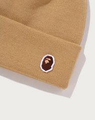 APE HEAD ONE POINT KNIT CAP MENS