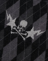 MM BAPE ARGYLE CHECK MOHAIR KNIT MENS