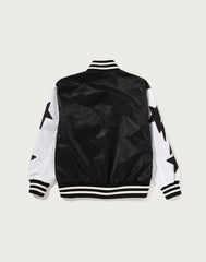 BAPE NYLON VARSITY JACKET MENS