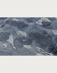 SOLID CAMO JACQUARD DENIM TRUCKER JACKET MENS