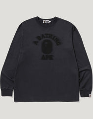 GARMENT DYE COLLEGE RELAXED FIT LS TEE MENS