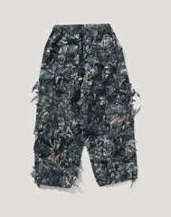 TREE EDGE CAMO LASER CUT RELAXED FIT MILITARY PANTS MENS