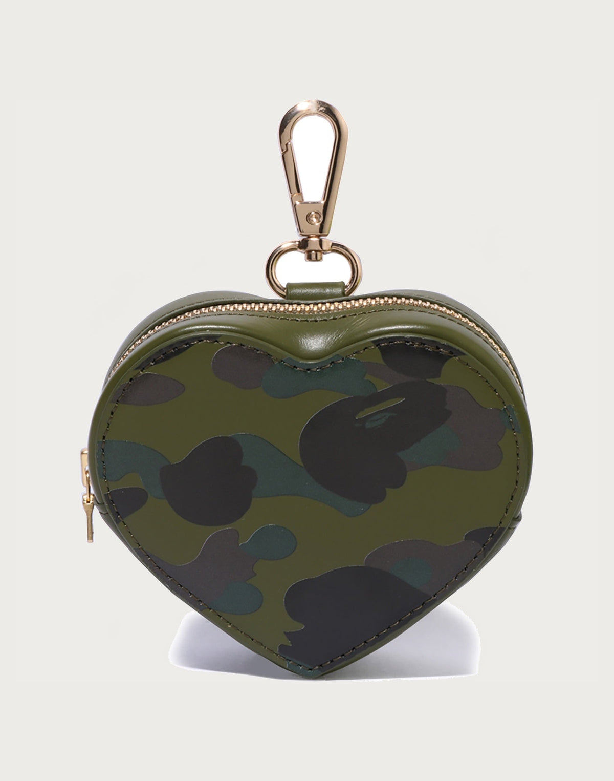 1ST CAMO HEART SHAPED COIN CASE LADIES