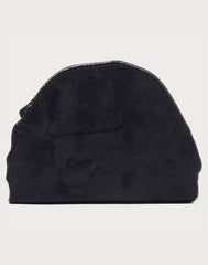 APE HEAD SUEDE EMBOSSED POUCH MENS