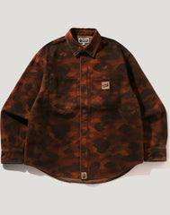 SOLID 1ST CAMO WORK LS SHIRT MENS
